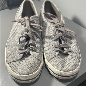 Gray Sparkle Keds Women's Sneakers Size 11